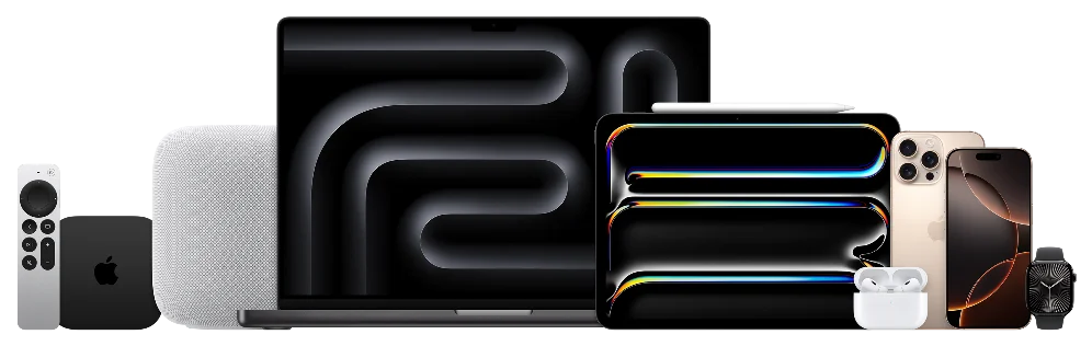 Apple TV, HomePod, Mac, iPad, iPhone, AirPods ve Apple Watch