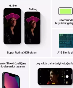 iPhone 13 128GB Gece Yarısı MLPF3TU/A -7