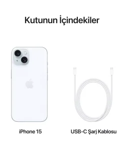 iPhone 15 256GB Mavi MTP93TU/A -9