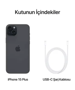 iPhone 15 Plus 256GB Siyah MU183TU/A -9