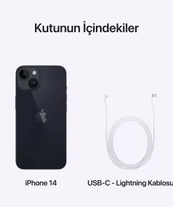 iPhone 14 128GB Gece Yarısı MPUF3TU/A -10