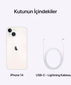 iPhone 14 128GB Yıldız Işığı MPUR3TU/A -10