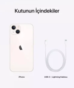 iPhone 13 128GB Yıldız Işığı MLPG3TU/A -9