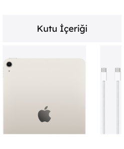 iPad Air 11 inç Wi-Fi + Cellular 1TB Yıldız Işığı MUXU3TU/A -10