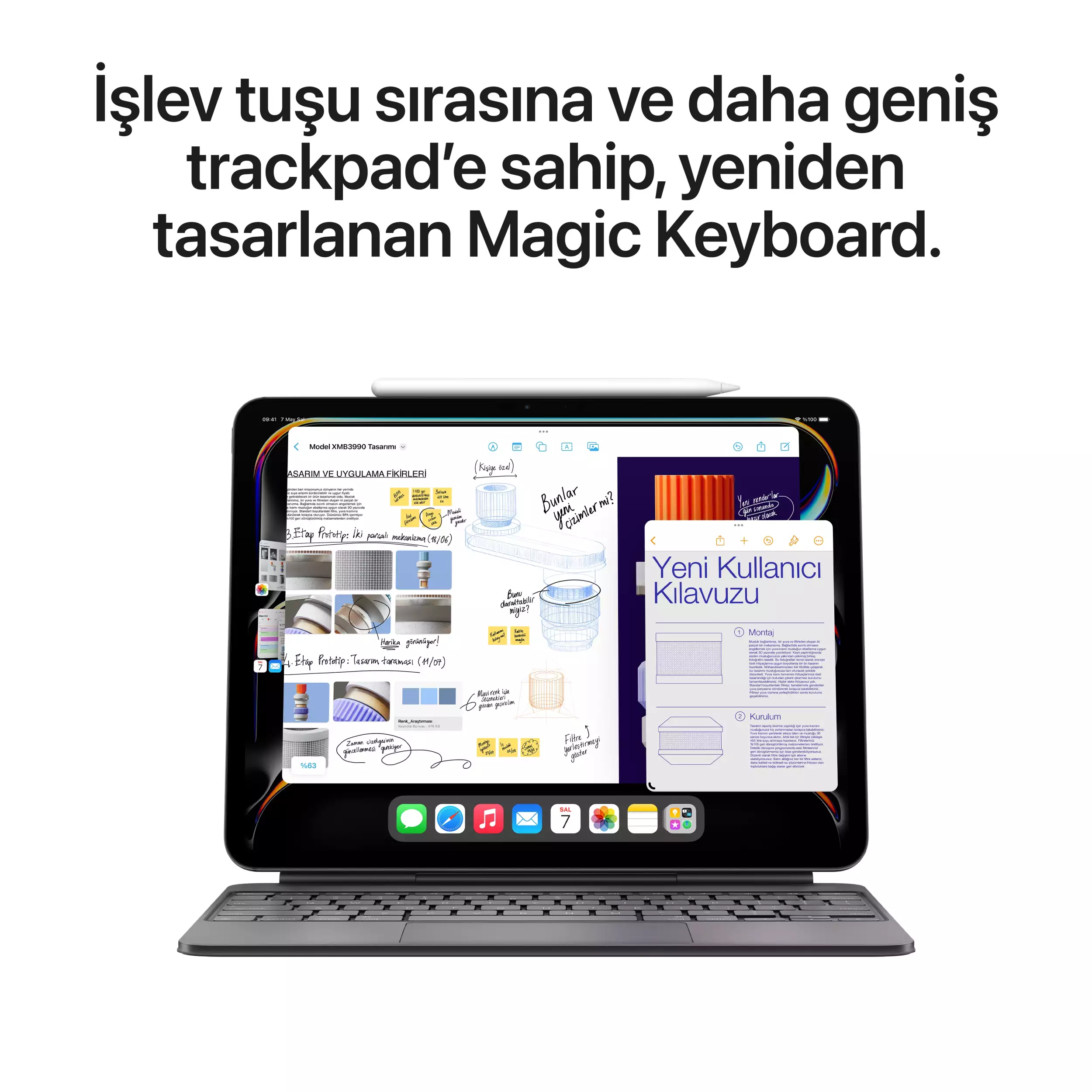 iPad Pro 11 inç WiFi 256GB Standart Cam Uzay Siyahı MVV83TU/A 9 iPad Pro 11 inç WiFi 256GB Standart Cam Uzay Siyahı MVV83TU/A -8