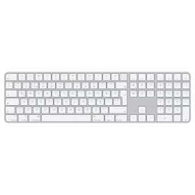 Touch ID özellikli ve Sayısal Tuş Takımlı Magic Keyboard Türkçe Q Klavye Beyaz Tuşlar MXK73TQ/A
