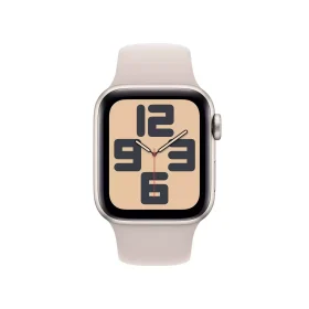 Apple Watch SE GPS + Cellular 40mm Yıldız Işığı Alüminyum Kasa Yıldız Işığı Spor Kordon S/M MXGJ3TU/A