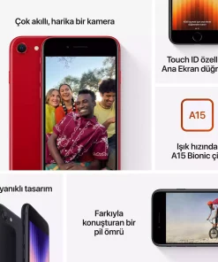 iPhone SE 128GB Gece Yarısı MMXJ3TU/A-İkinci El 9 iPhone SE 128GB Gece Yarısı MMXJ3TU/A-Teşhir -3