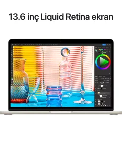 MacBook Air 13.6 inc M2 8CPU 8GPU 16GB 256GB Yıldız Işığı MC7W4TU/A 15 MacBook Air 13.6 inc M2 8CPU 10GPU 8GB 512GB Yıldız Işığı MLY23TU/A -5