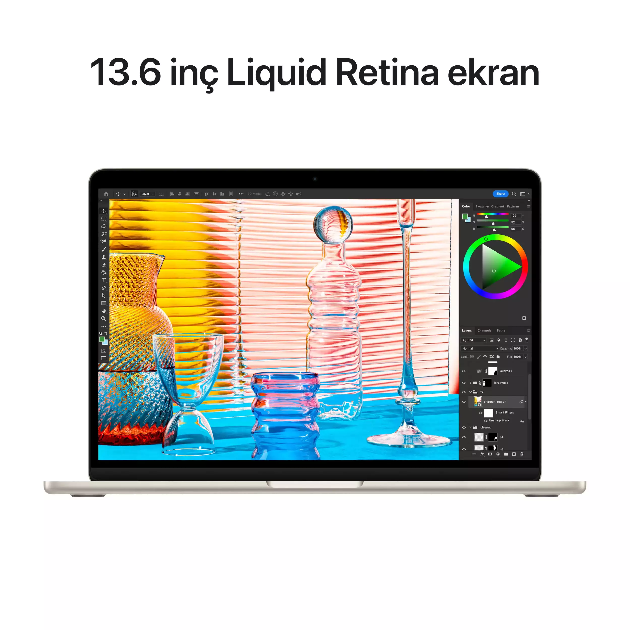 MacBook Air 13.6 inc M2 8CPU 8GPU 16GB 256GB Yıldız Işığı MC7W4TU/A 5 MacBook Air 13.6 inc M2 8CPU 10GPU 8GB 512GB Yıldız Işığı MLY23TU/A -5