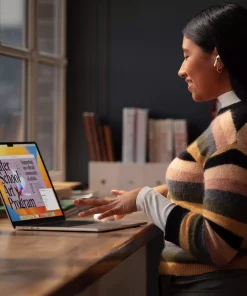 MacBook Air 15.3 inc M2 8CPU 10GPU 8GB 512GB Gece Yarısı MQKX3TU/A -11