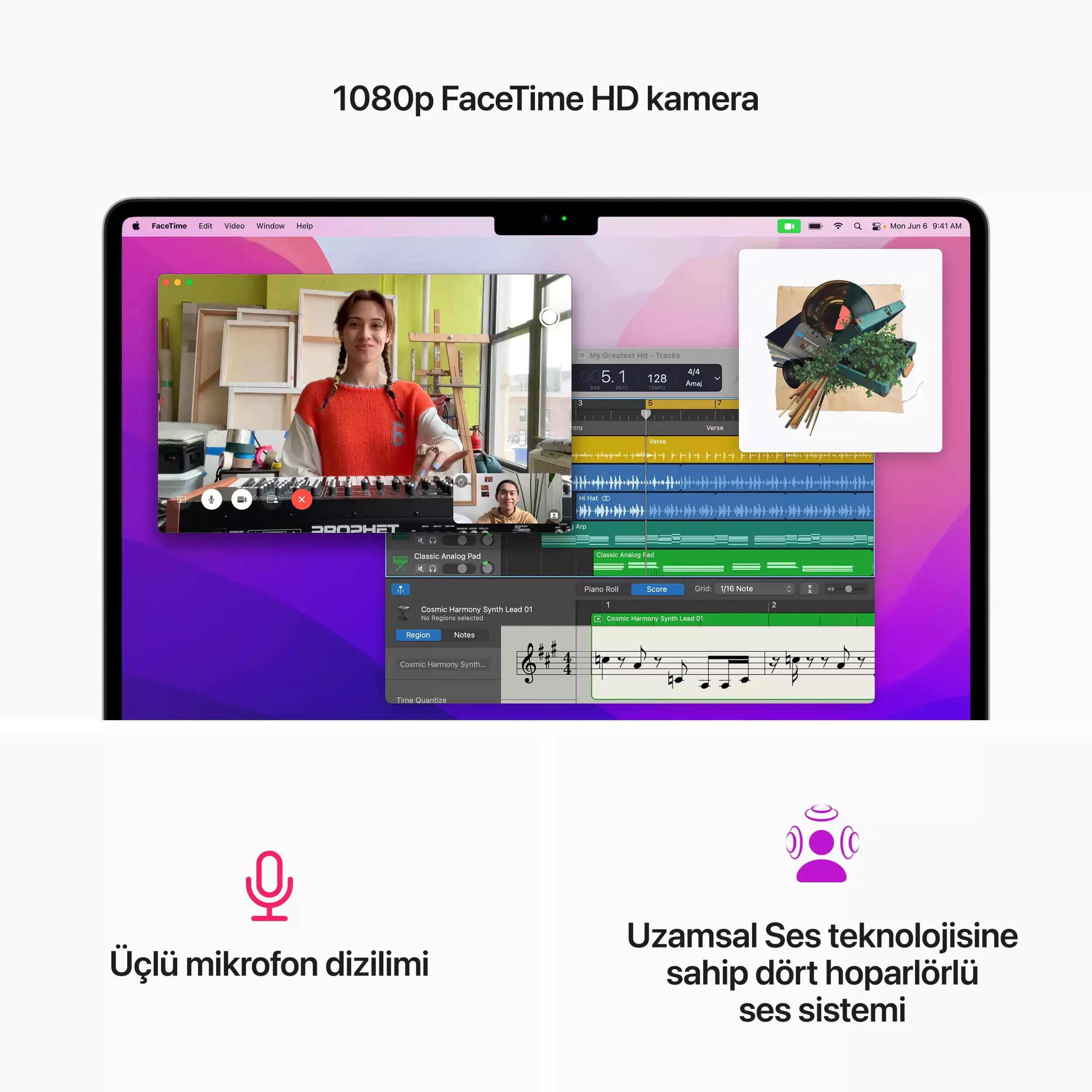 MacBook Air 13.6 inc M2 8CPU 8GPU 16GB 256GB Yıldız Işığı MC7W4TU/A 6 MacBook Air 13.6 inc M2 8CPU 10GPU 8GB 512GB Yıldız Işığı MLY23TU/A -6