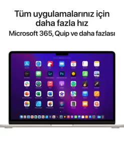 MacBook Air 13.6 inc M2 8CPU 8GPU 16GB 256GB Yıldız Işığı MC7W4TU/A 20 MacBook Air 13.6 inc M2 8CPU 10GPU 8GB 512GB Yıldız Işığı MLY23TU/A -10