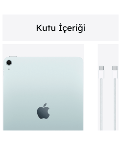 iPad Air 11 inç Wi-Fi + Cellular 128GB Mavi MUXE3TU/A -10