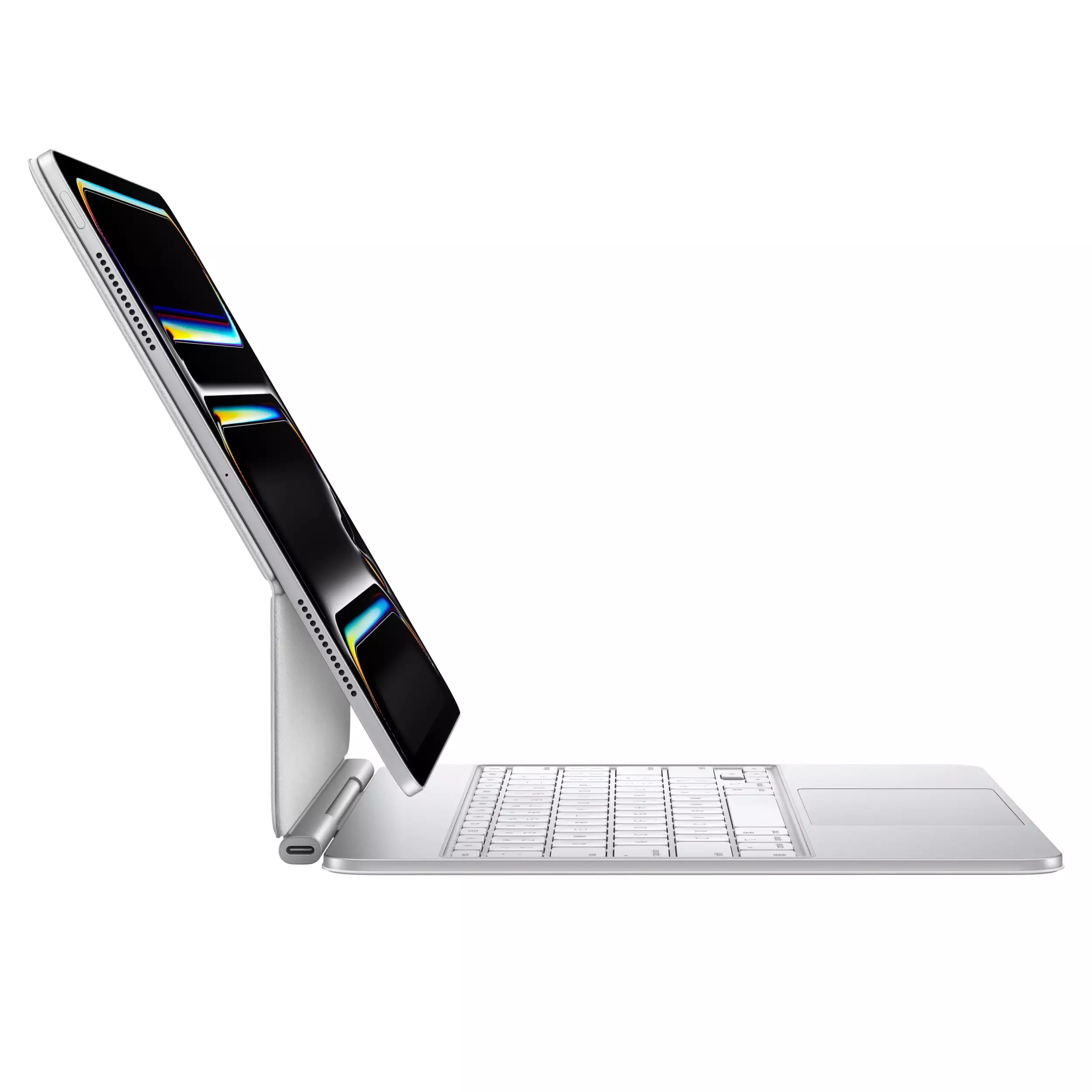 Magic Keyboard iPad Pro 11 inç (M5, M4) Türkçe Q Klavye Beyaz MWR03TQ/A 4 Magic Keyboard for iPad Pro 11‑inch (M4) Türkçe-Q Beyaz MWR03TQ/A -4