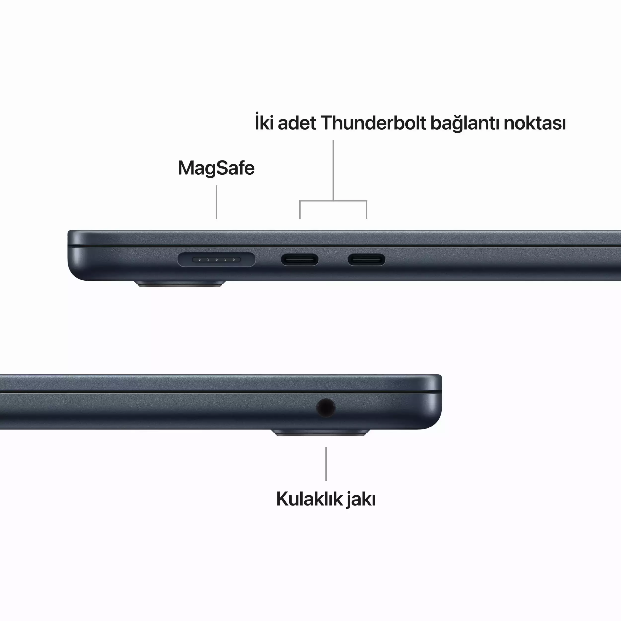 MacBook Air 15.3 inc M2 8CPU 10GPU 16GB 256GB Gece Yarısı Z18T000XX 9 MacBook Air 15.3 inc M2 8CPU 10GPU 16GB 256GB Gece Yarısı Z18T000XX -9