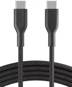 Belkin Playa Örgülü Type-C - Type-C 1mt. Siyah PMBK2004BT1MPBB -2