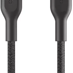 Belkin Playa Örgülü Type-C – Type-C 1mt. Siyah PMBK2004BT1MPBB