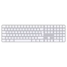 Touch ID özellikli ve Sayısal Tuş Takımlı Magic Keyboard Türkçe F Klavye Beyaz Tuşlar MXK73TU/A