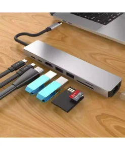 Dexim 8 in 1 USB-C Çevirici DHU0005 -3