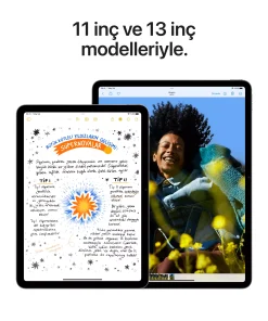 iPad Air 13 inç Wi-Fi + Cellular 512GB Mor MV733TU/A -5