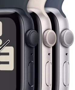 Apple Watch SE GPS 44mm Yıldız Işığı Alüminyum Kasa Yıldız Işığı Spor Loop MRE63TU/A -4