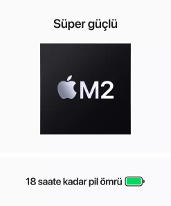 MacBook Air 15.3 inc M2 8CPU 10GPU 8GB 512GB Uzay Grisi MQKQ3TU/A -4