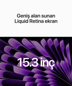 MacBook Air 15.3 inc M2 8CPU 10GPU 8GB 512GB Uzay Grisi MQKQ3TU/A -5