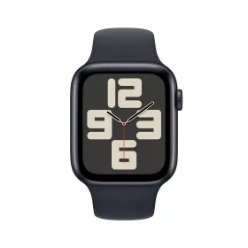 Apple Watch SE GPS + Cellular 44mm Gece Yarısı Alüminyum Kasa Gece Yarısı Spor Kordon M/L MXGM3TU/A
