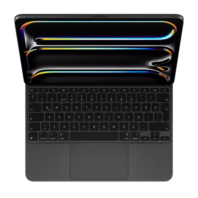 Magic Keyboard for iPad Pro 13‑inch (M4) Türkçe-Q Siyah MWR53TQ/A -2