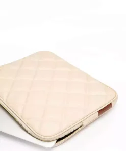 Morca Kapitone Laptop Kılıfı 15 ve 16 inç Bej IZG2008-8 7 Kapitone Laptop Kılıfı 15 ve 16 inç Bej IZG2008-8 -4