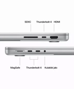 MacBook Pro 14 inc M3 Pro 12CPU 18GPU 18GB 1TB Gümüş MRX73TU/A -6