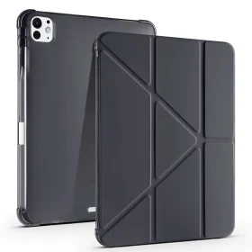 Zore iPad Pro 11 (M5) / (M4) Tri Folding Kılıf Siyah 8680436793930