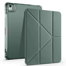 Zore iPad Air 11 (M3) / iPad Air 11 M2 Tri Folding Kılıf Koyu Yeşil 8680436794234
