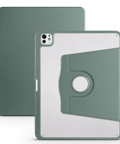 Zore iPad Pro 13 M4 Termik Koyu Yeşil Kılıf