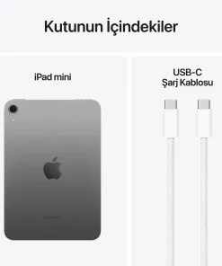 iPad Mini Uzay Grisi Kutu İçeriği