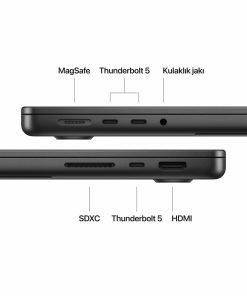 MacBook Pro M4 Pro Max Uzay Siyahı Bağlantı