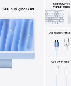 iMac M4 Mavi Kutu İçeriği