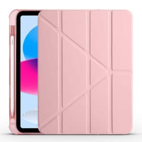 Zore iPad 11 (A16) / 10.9 (10.Nesil) Tri Folding Kılıf Rose Gold 8680436650011