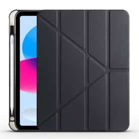 Zore iPad 11 (A16) /  iPad 10.9 (10.Nesil) Tri Folding Kılıf Siyah 8680436649985
