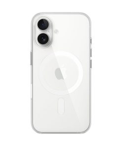 iPhone 16 MagSafe Özellikli Şeffaf Kılıf Beyaz MA6A4ZM/A