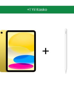 İTK Eğitim Seti 6 +1 Yıl Kasko - iPad 10. Nesil Sarı ve Apple Pencil (USB-C)