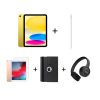 İTK Eğitim Seti 8 - iPad Sarı, Apple Pencil USB-C, Zore Kırılmaz Ekran, Zore Kılıf, Kulaklık