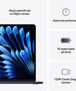 MacBook Air 15 M4 Gece Yıldızı Özellikleri
