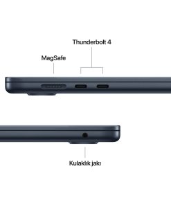 MacBook Air 15 M4 Gece Yıldızı Giriş Çıkış Birimleri
