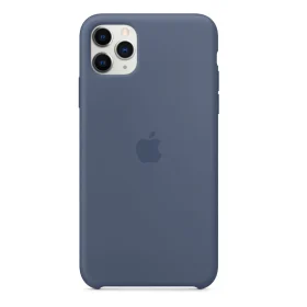 iPhone 11 Pro Max Silikon Kılıf Alaska Mavisi MX032ZM/A-Teşhir