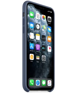 iPhone 11 Pro Max Silikon Kılıf Alaska Mavisi MX032ZM/A-Teşhir 5 iPhone 11 Pro Max Silikon Kılıf Alaska Mavisi MX032ZM/A Ekran