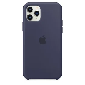 iPhone 11 Pro Silikon Kılıf Gece Mavisi MWYJ2ZM/A-Teşhir