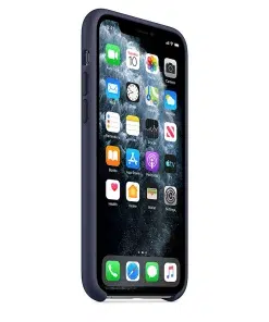 iPhone 11 Pro Silikon Kılıf Gece Mavisi MWYJ2ZM/A-Teşhir 5 iPhone 11 Pro Silikon Kılıf Gece Mavisi MWYJ2ZM/A Ekran