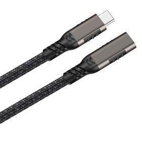 Qgeem Extension 100W 4K 1.5 Metre Type-C Uzatma Kablosu 6974393005864